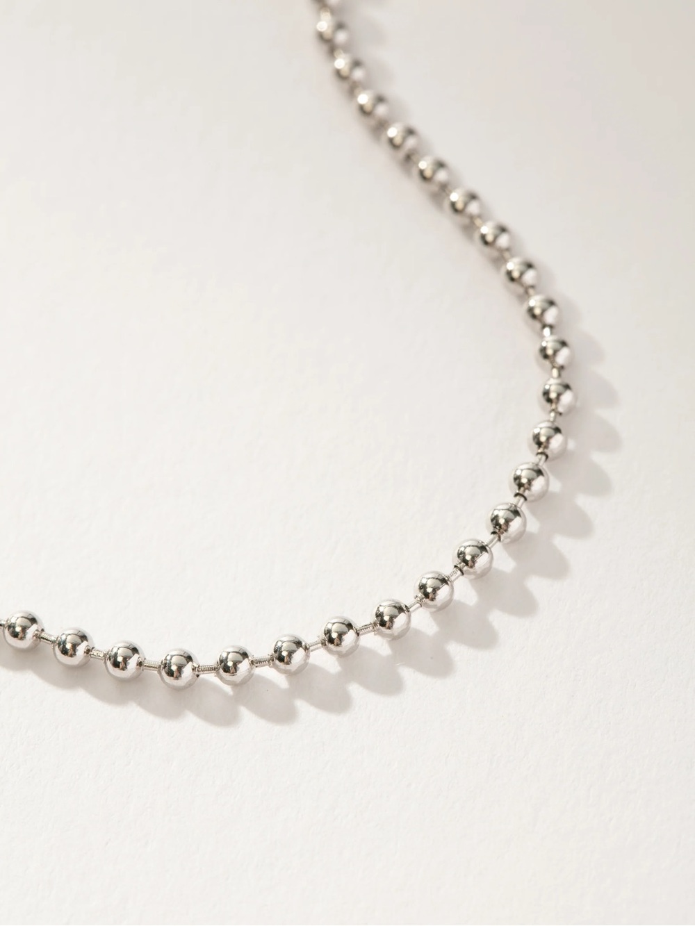 Uncommon James Simple Ball Chain Necklace